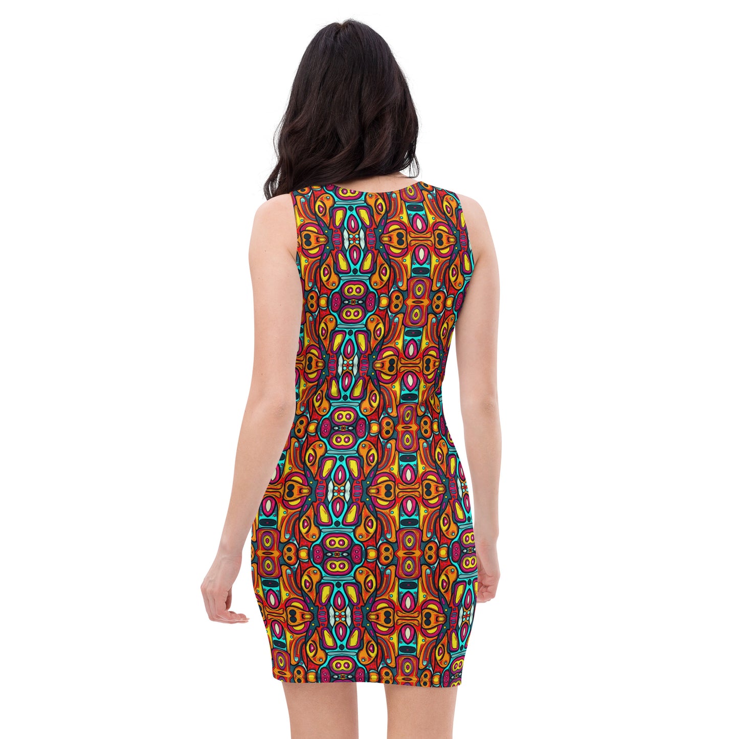 DMV 2070 Psy Artsy Bodycon dress