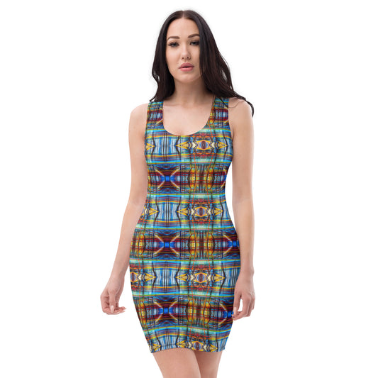 DMV 0228 Avant Garde Artsy Bodycon dress