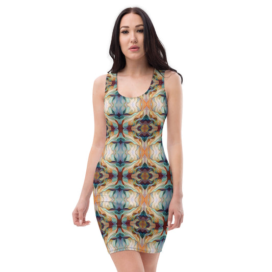 DMV 0273 Chic Boho Bodycon dress