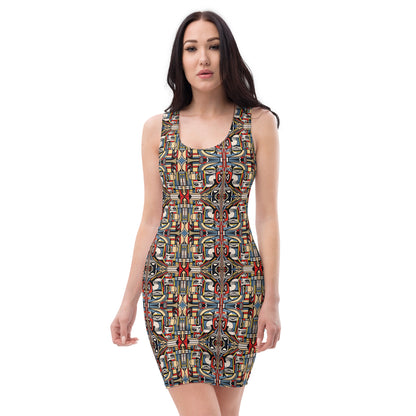 DMV 0283 Chic Boho Bodycon dress