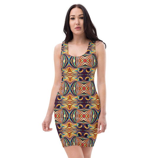 DMV 0027 Psy Artsy Bodycon dress