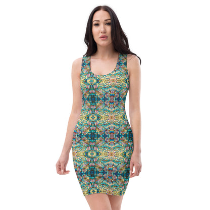 DMV 0049 Chic Boho Bodycon dress