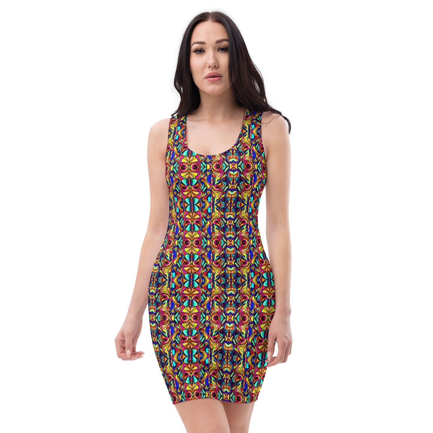 DMV 0045 Psy Artsy Bodycon dress