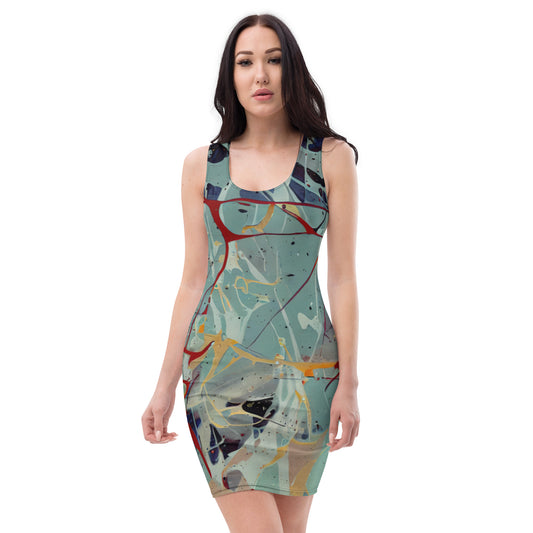 DMV 0054 Avant Garde Bodycon dress