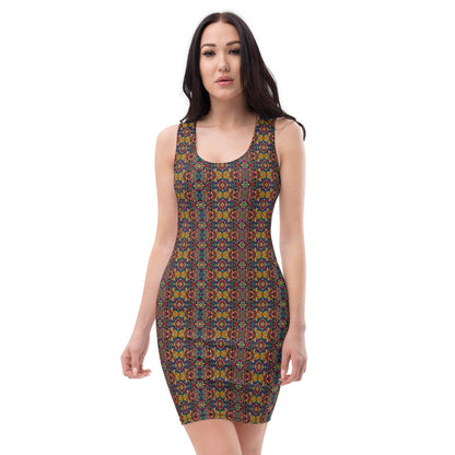 DMV 0087 Psy Artsy Bodycon dress