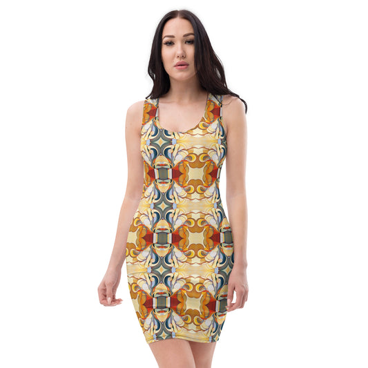 DMV 0089 Chic Boho Bodycon dress