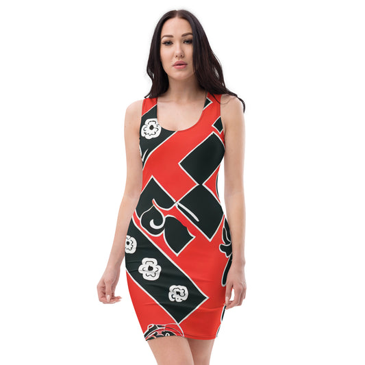 DMV 0017 Boho Bodycon dress