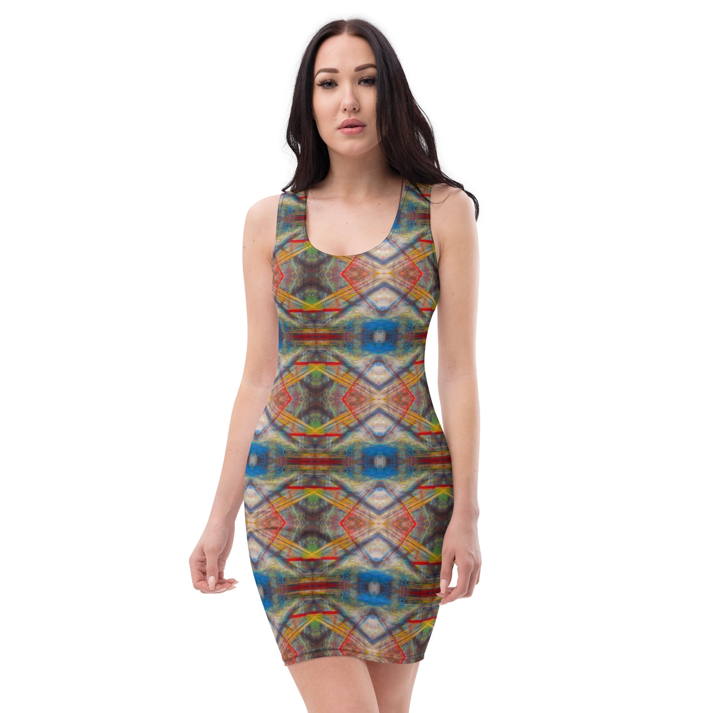 DMV 0159 Avant Garde Artsy Bodycon dress