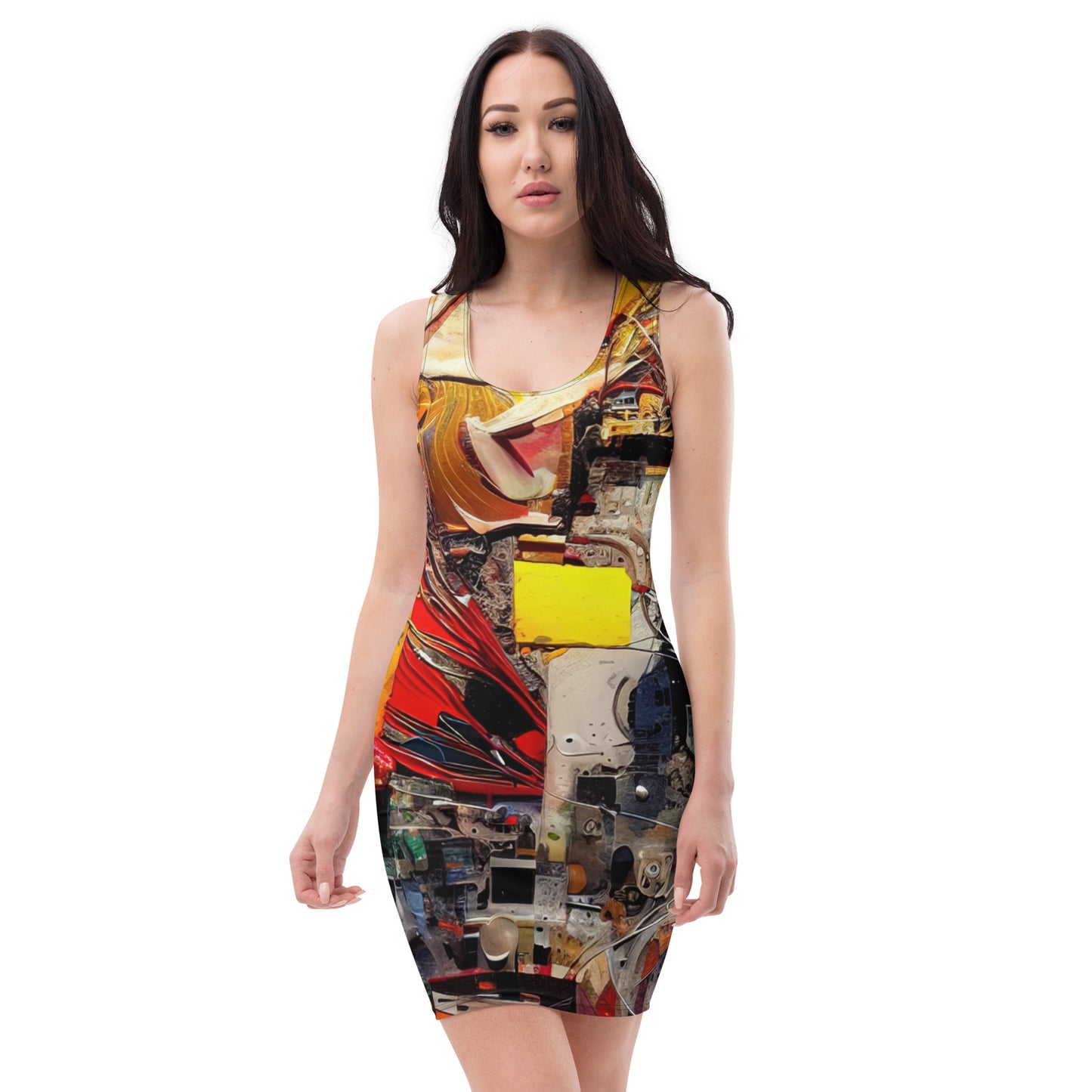 DMV 0271 Avant Garde Bodycon dress