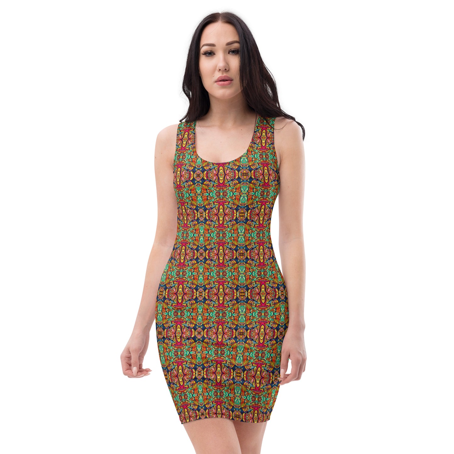 DMV 0112 Psy Artsy Bodycon dress