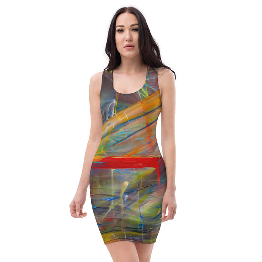 DMV 0248 Avant Garde Bodycon dress