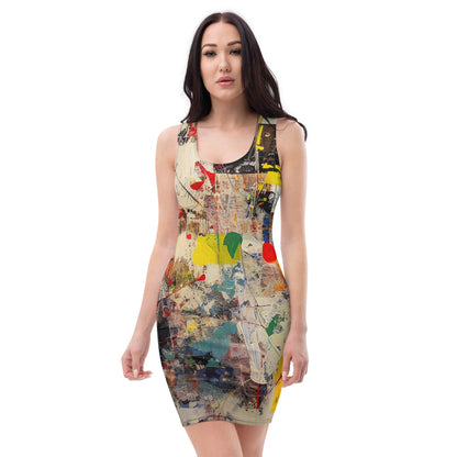 DMV 0100 Avant Garde Bodycon dress