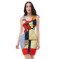 DMV 0096 Abstract Art Bodycon dress