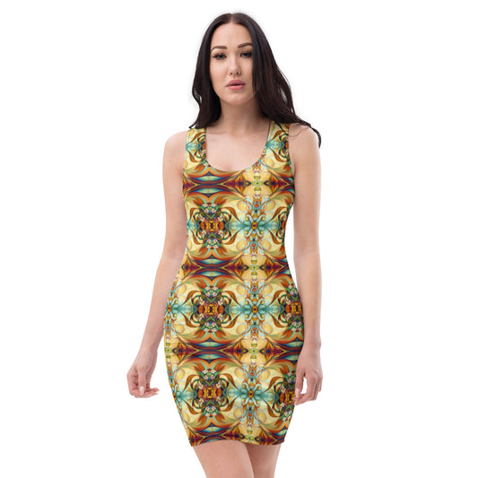 DMV 0123 Chic Boho Bodycon dress