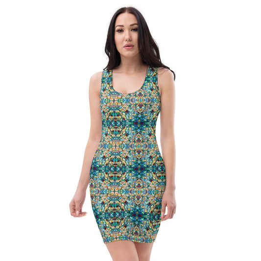 DMV 0254 Chic Boho Bodycon dress