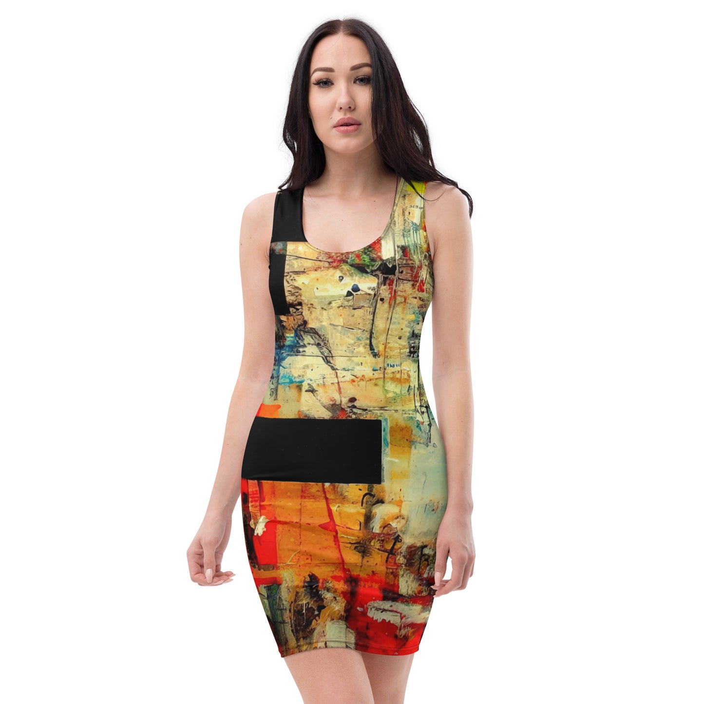 DMV 0132 Avant Garde Bodycon dress