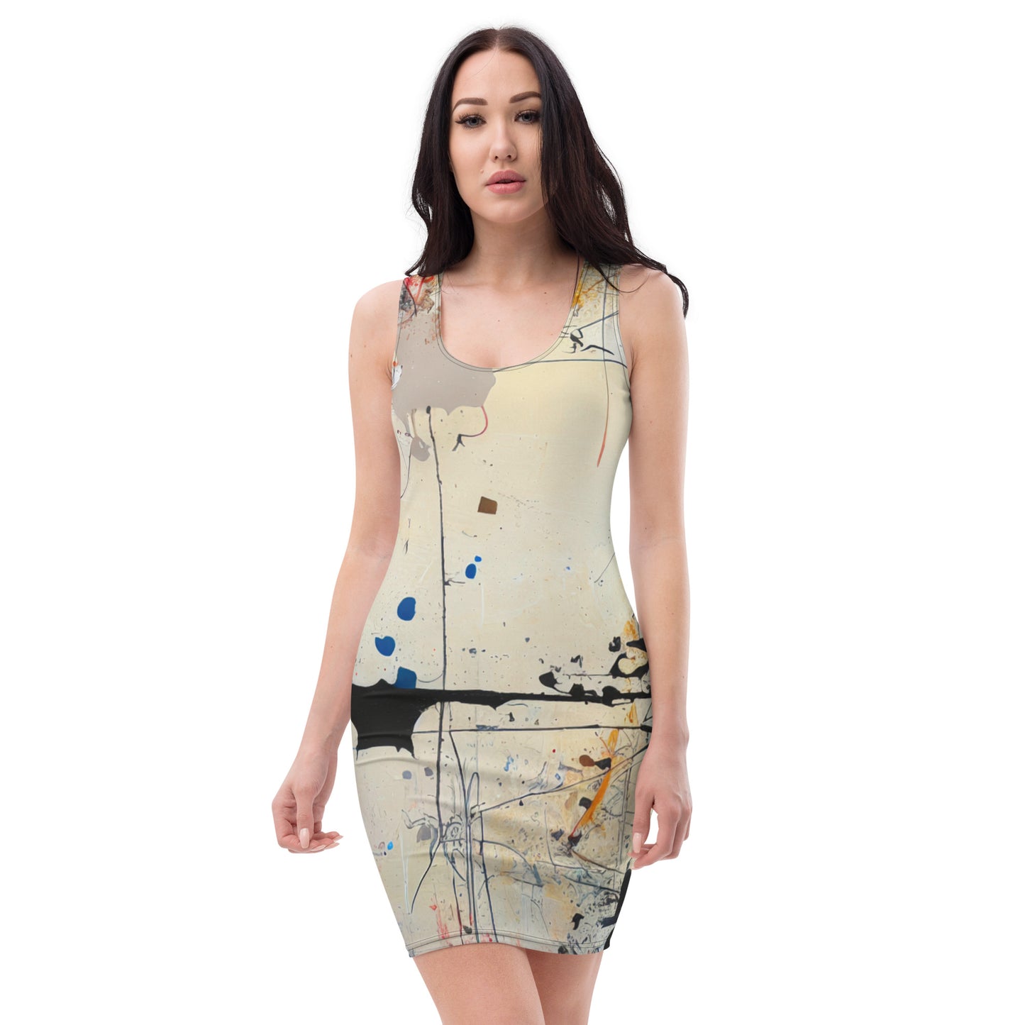 DMV 0145 Avant Garde Bodycon dress