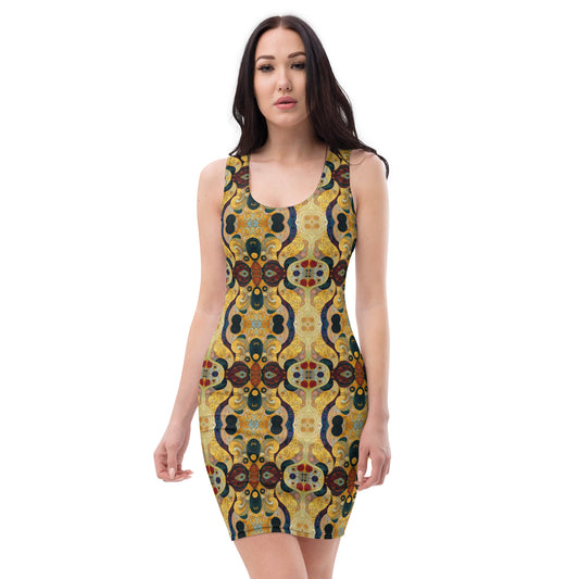 DMV 0407 Chic Boho Bodycon dress