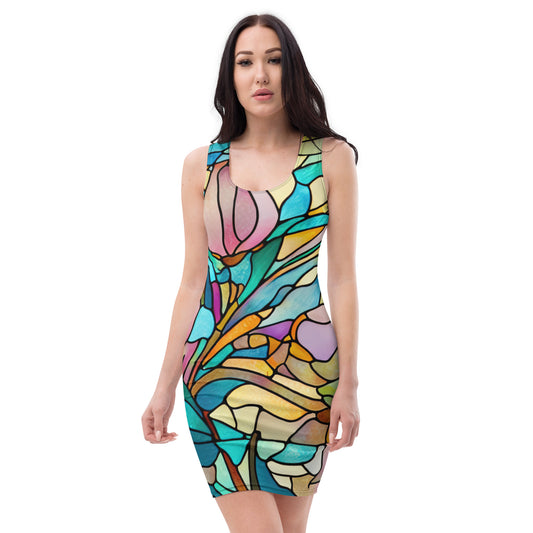 DMV 0167 Boho Bodycon dress