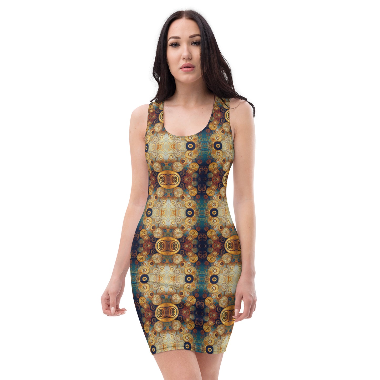 DMV 0183 Chic Boho Bodycon dress