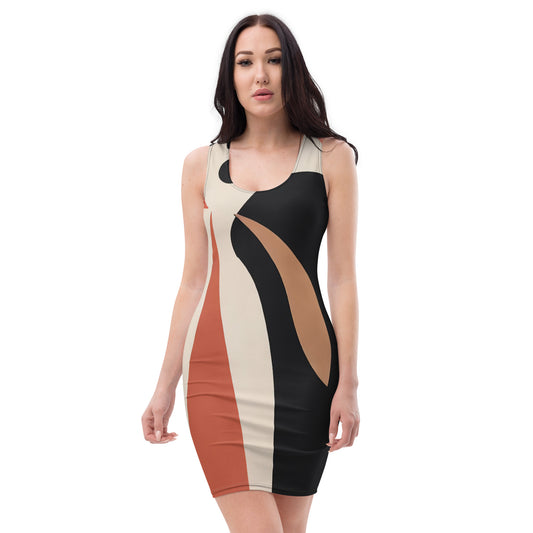 DMV 0278 Boho Bodycon dress