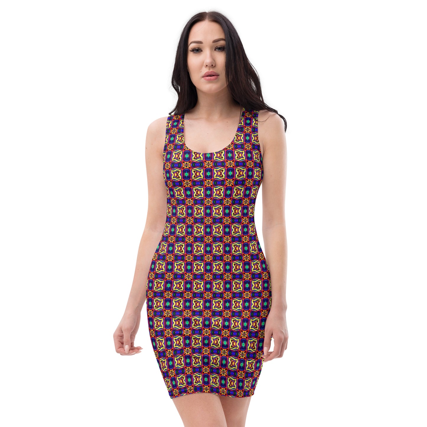 DMV 0199 Chic Boho Bodycon dress