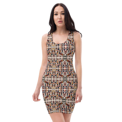 DMV 0432 Classic Boho Bodycon dress