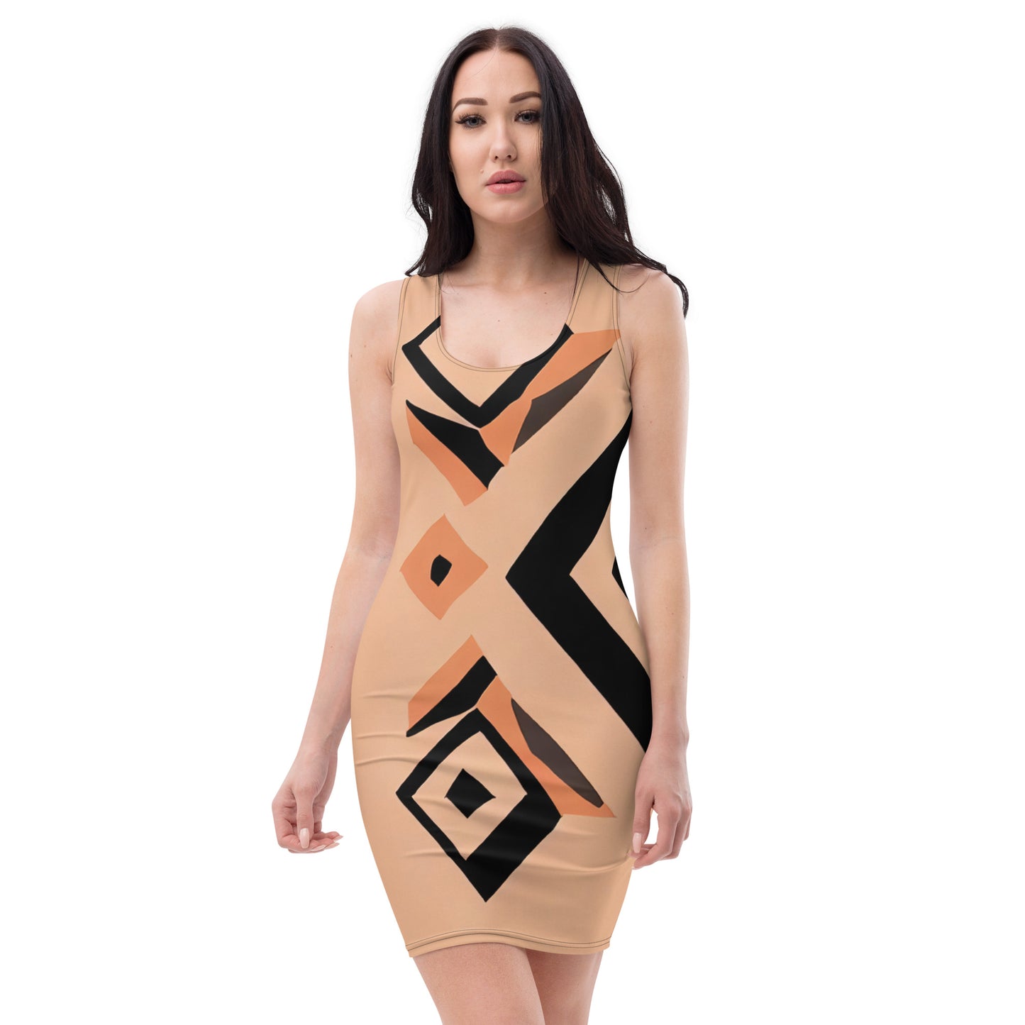 DMV 0518 Boho Bodycon dress