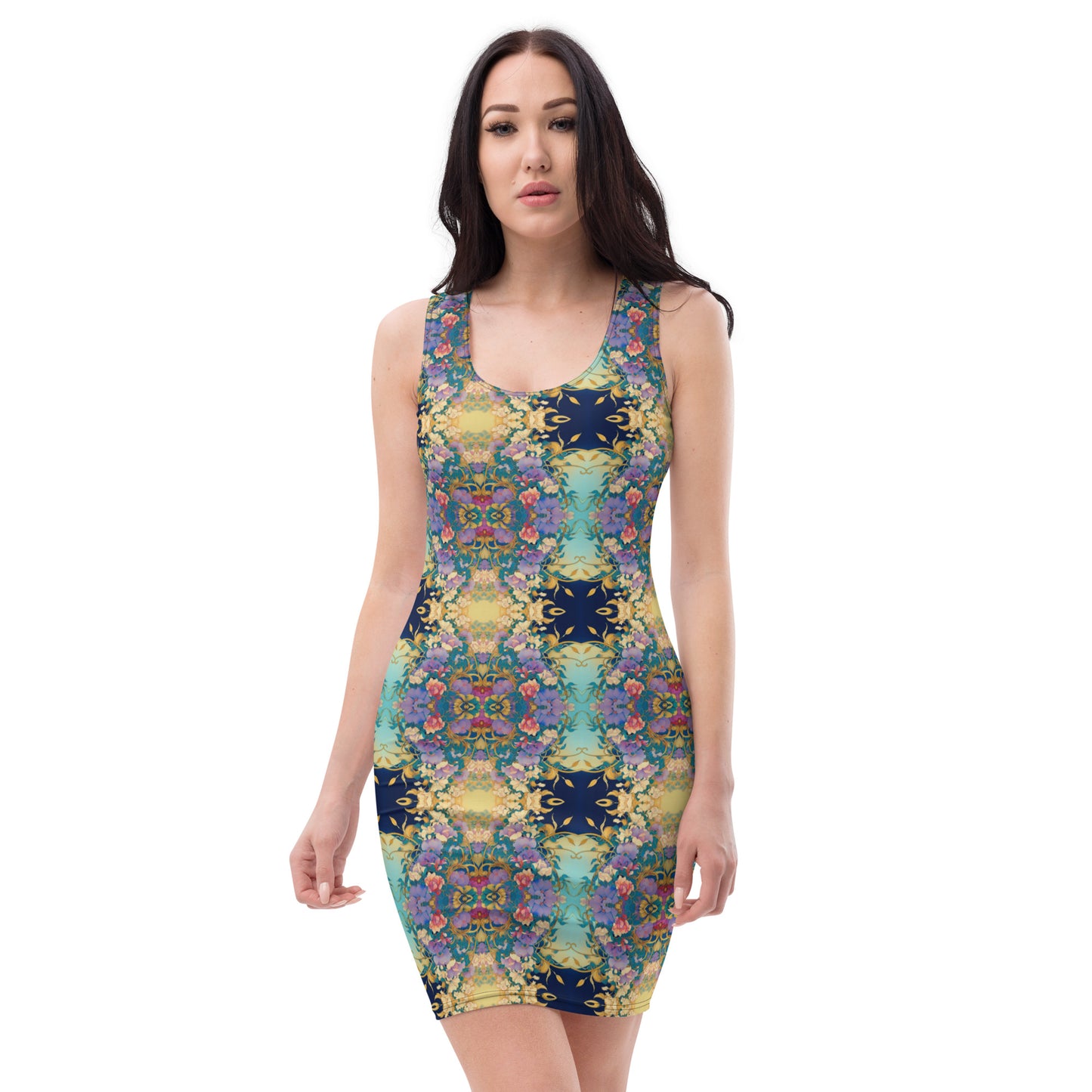 DMV 0290 Chic Boho Bodycon dress