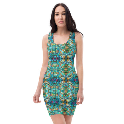 DMV 0966 Chic Boho Bodycon dress