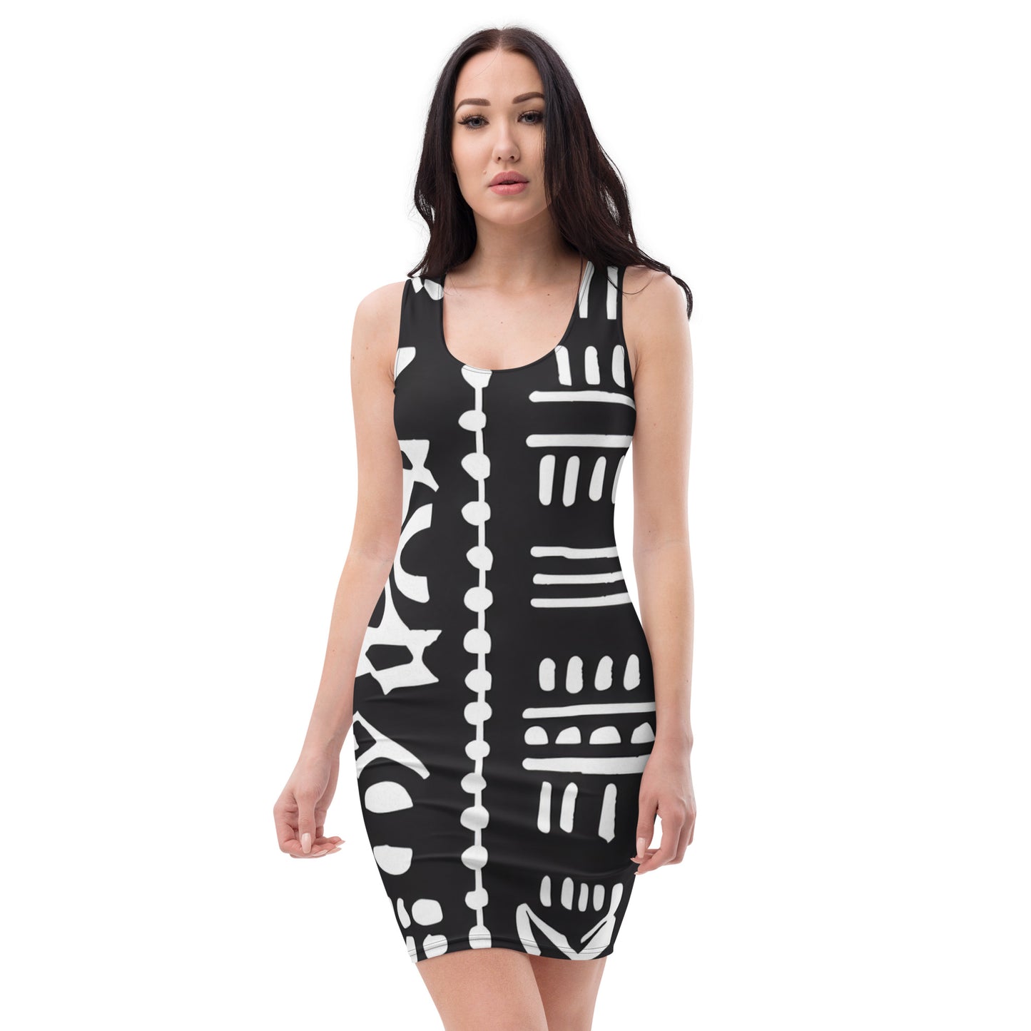 DMV 0629 Boho Bodycon dress