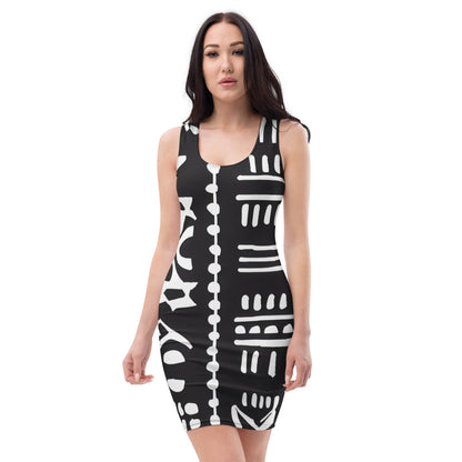 DMV 0629 Boho Bodycon dress