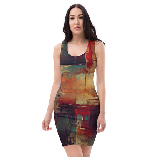 DMV 0878 Avant Garde Bodycon dress