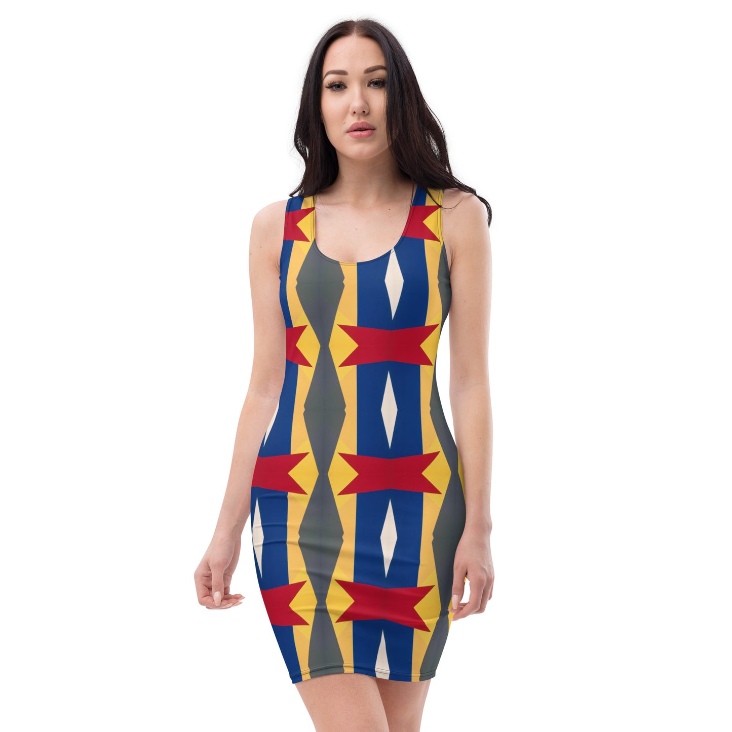 DMV 0949 Classic Boho Bodycon dress