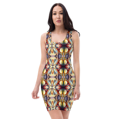 DMV 0618 Chic Boho Bodycon dress