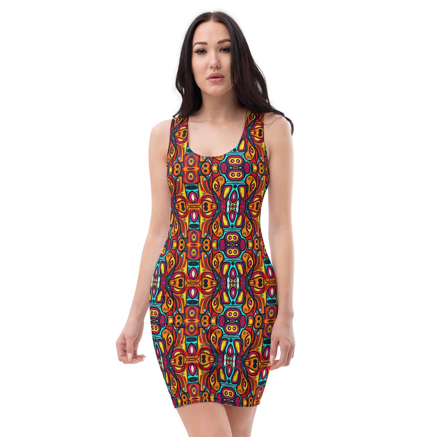 DMV 2070 Psy Artsy Bodycon dress