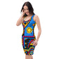 DMV 0235 Psy Art Bodycon dress