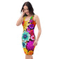 DMV 0238 Floral Bodycon dress