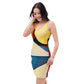 DMV 0209 Abstract Art Bodycon dress