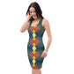 DMV 0057 Classic Boho Bodycon dress