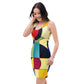 DMV 0024 Abstract Art Bodycon dress