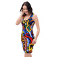 DMV 0051 Psy Art Bodycon dress