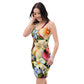 DMV 0088 Floral Bodycon dress