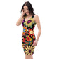 DMV 0101 Floral Bodycon dress