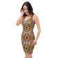 DMV 0225 Chic Boho Bodycon dress