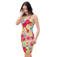 DMV 0106 Floral Bodycon dress