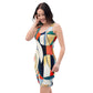 DMV 0144 Abstract Art Bodycon dress