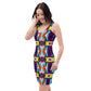 DMV 1350 Psy Artsy Bodycon dress