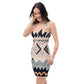 DMV 1345 Boho Bodycon dress