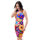 DMV 0309 Floral Bodycon dress